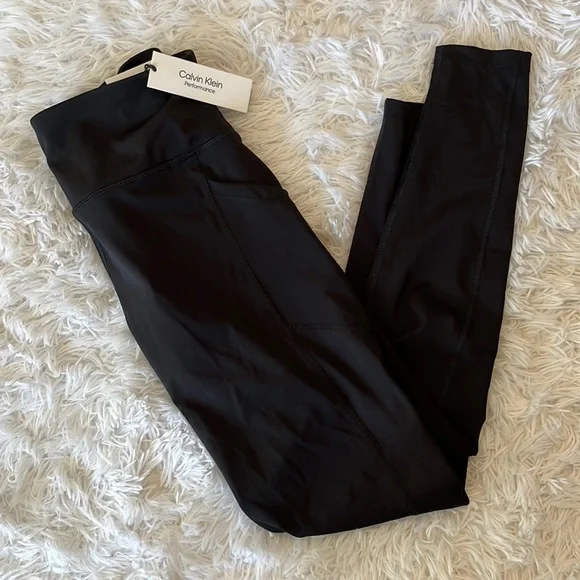 Calvin Klein High Waisted Tights - Picture 1 of 5